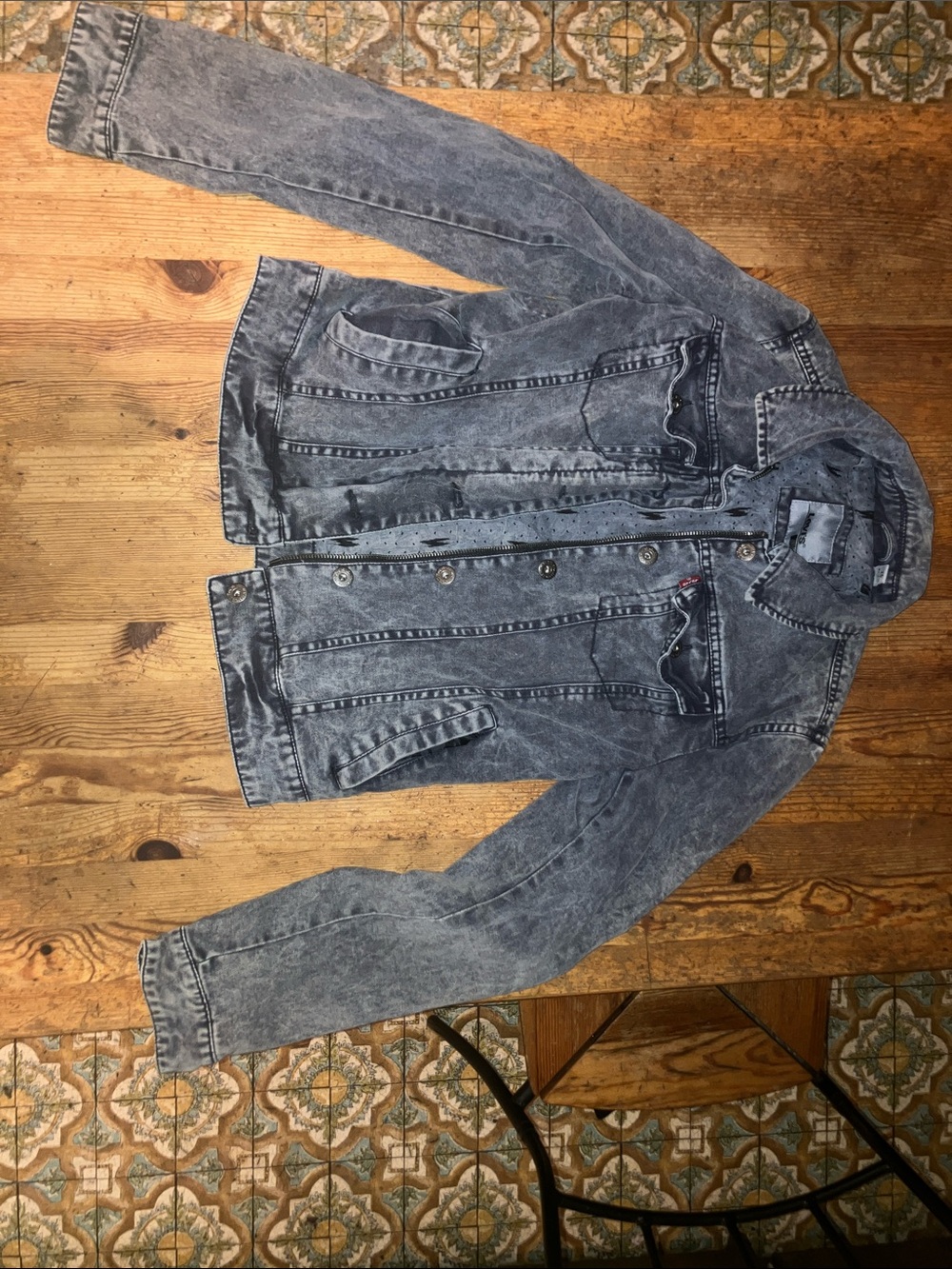 Unique Levi's Jean Jacket Sz XS